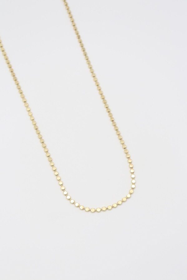 Vıp Ezme Kolye 14K (60cm)