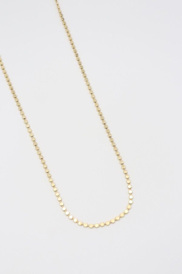 Vıp Ezme Kolye 14K (70cm)